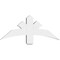 Ekena Millwork Davenport Architectural Grade PVC Gable Bracket, 36"W x 15"H x 4"D x 4"F, 10/12 Pitch GBP036X15X0404DAV00 - alternate 3
